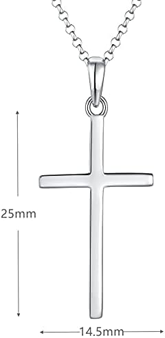 925 Sterling Silver Cross Crucifix Celtic Pendant Necklace, Jewellry for Women