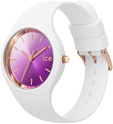 ICE-WATCH – Ice Sunset Orchid – Women’s Wristwatch With Silicon Strap – 020636 (Small)