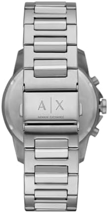 Armani Exchange Men’s Chronograph, Stainless Steel Watch, 44mm case size