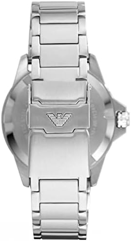 Emporio Armani watch for Men, Three-Hand Date, Stainless Steel Watch, 42mm case size