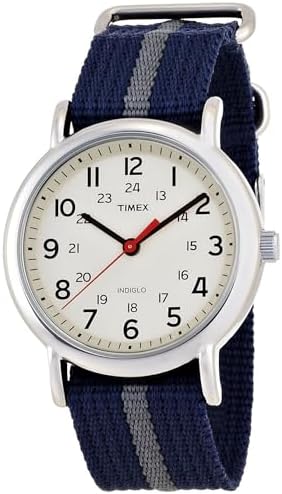Timex Unisex Special Weekender Slip Through Quartz Watch with Analogue Display and Nylon strap