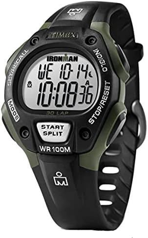Timex Ironman Men’s Classic 38mm Digital Black Resin Strap Watch TW5M44500