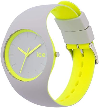 ICE-WATCH – ICE Duo Grey Yellow – Wristwatch with Silicon Strap