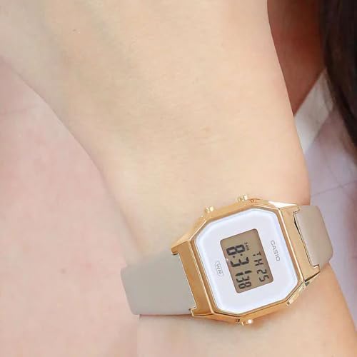 Casio – Unisex Vintage Watch LA680WEL-3EF – Watch – Leather – Green – 26 mm