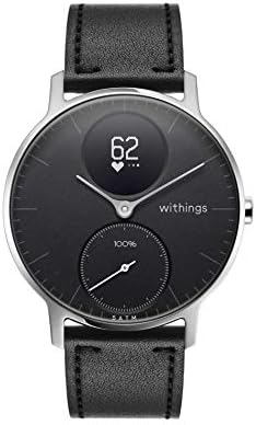 Withings – Premium Leather Wristband for ScanWatch, Steel HR, Steel HR Sport, Move ECG, Move and Steel