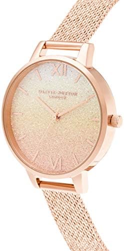 Olivia Burton Analogue Quartz Watch for women with Rose gold colored Stainless Steel bracelet – OB16US58