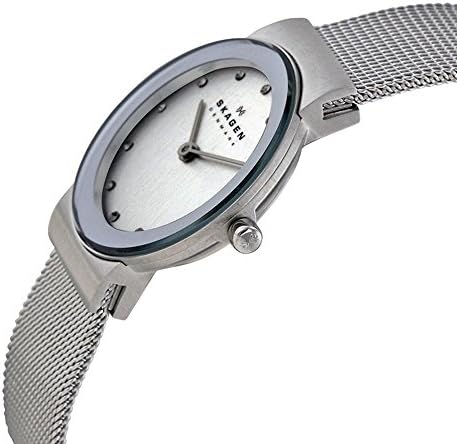 SKAGEN Freja Watch for Women, Quartz Movement with Stainless Steel or Leather Strap