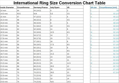 JO WISDOM Women Ring,925 Sterling Silver Solitaire Engagement Wedding Anniversary Promise Ring with 8mm 5A Cubic Zirconia,Jewellery for Women
